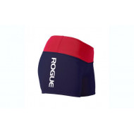 WOD GEAR CLOTHING WIDE BAND BOOTY SHORTS Dark Blue