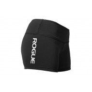 WOD GEAR CLOTHING WIDE BAND BOOTY SHORTS Black