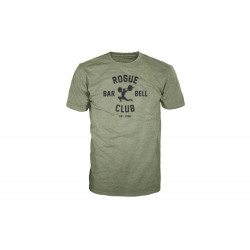 ROGUE BARBELL CLUB 2.0 SHIRT GREEN