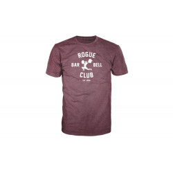 ROGUE BARBELL CLUB 2.0 SHIRT MAROON