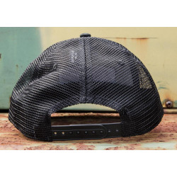 ROGUE PATCH TRUCKER HAT BLACK